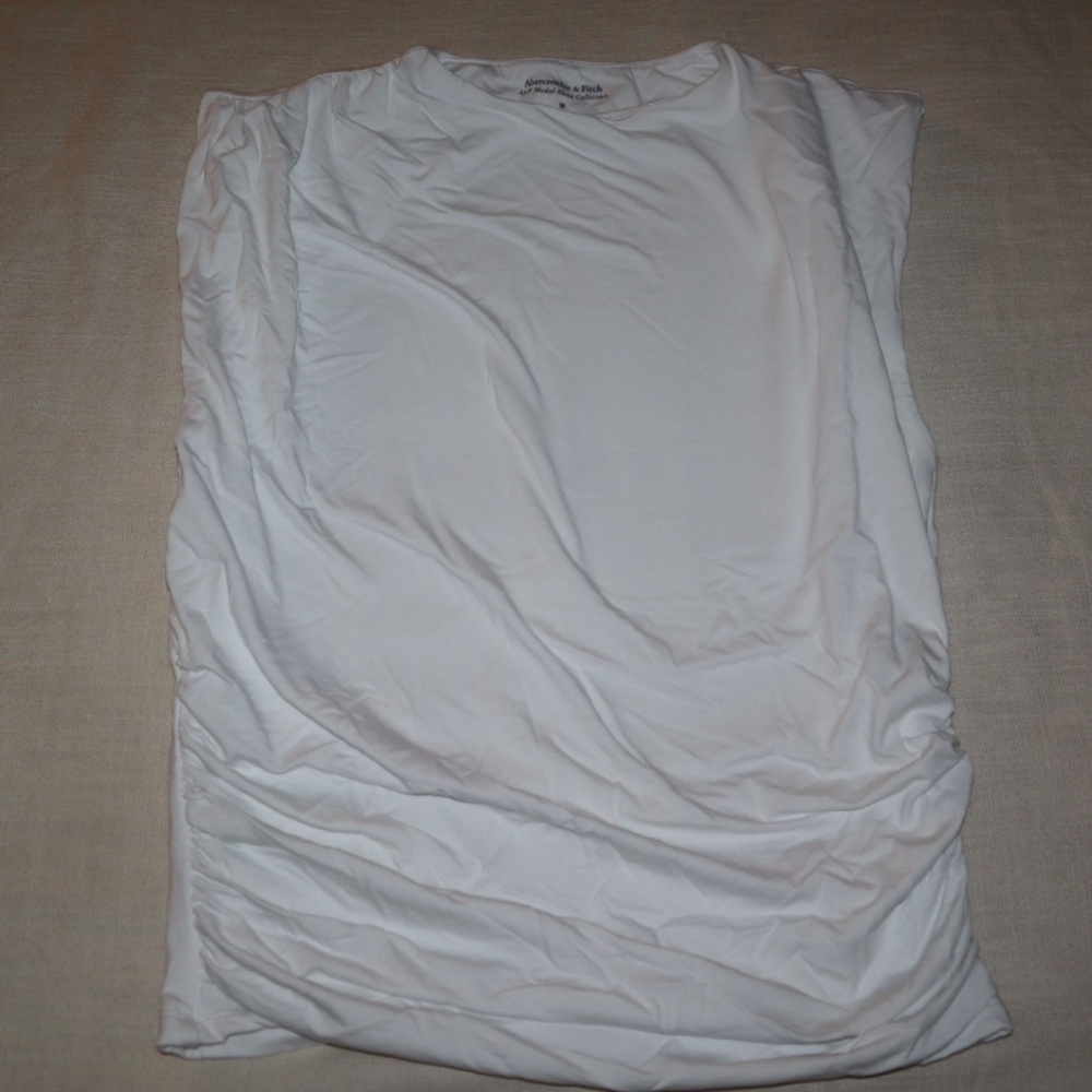 Ruched Abercrombie muscle shirt